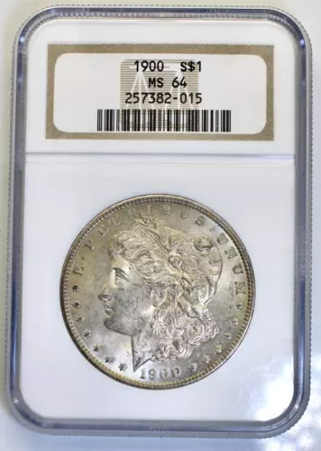 1900 $1 Morgan Dollar NGC MS64