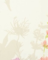 Rasch Vliestapete Flower 451610 Stilisierte BlüTen - Pastell Creme-Beige-Apricot