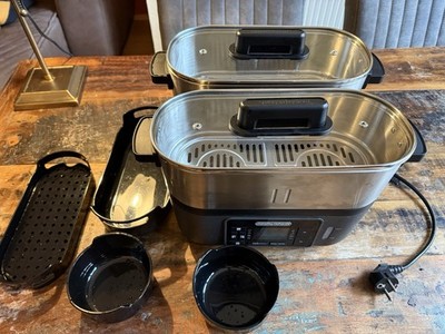 Morphy Richards Intellisteam Elektro-Dampfgarer - Schwarz (470006EE)