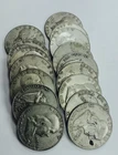 MIXED DATE FRANKLIN HALF DOLLAR LOT! 16 TOTAL COINS! SPECTACULAR! NR #P1478