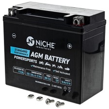 NICHE AGM Battery YTX20L for Can-Am Commander...