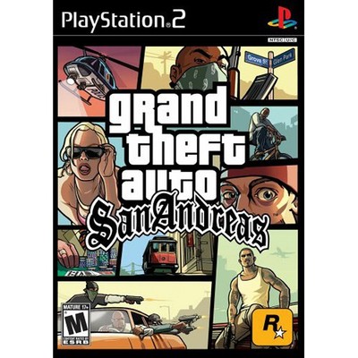 Grand Theft Auto San Andreas (Playstation 2) Disc Only