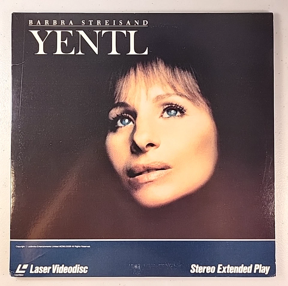 YENTL (extended LASERDISC) disc-1 (VG close to LN), disc-2 (LN) Barbra Streisand Foto 2 de 4