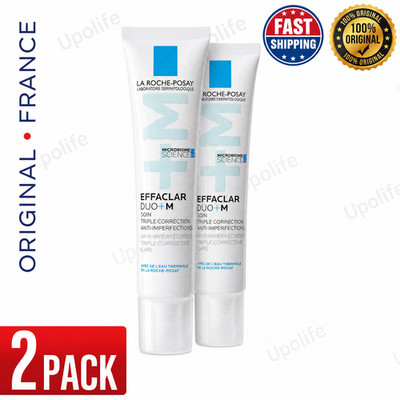 La Roche-Posay Effaclar Duo+M Triple Correction 40ml 2-Pack EXP 02/2027