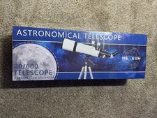 HEXEUM Astronomical Telescope 80/600 Never Opened