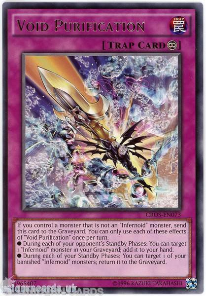 CROS-EN073 Void Purification Rare UNL Edition Mint YuGiOh Card