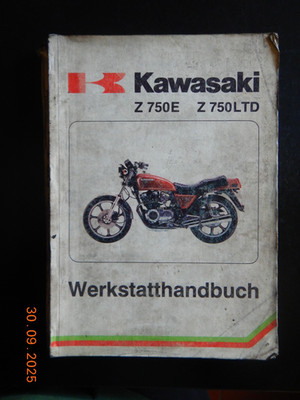 Werkstatthandbuch Kawasaki Z750 E LTD Reparaturanleitung ab 1980