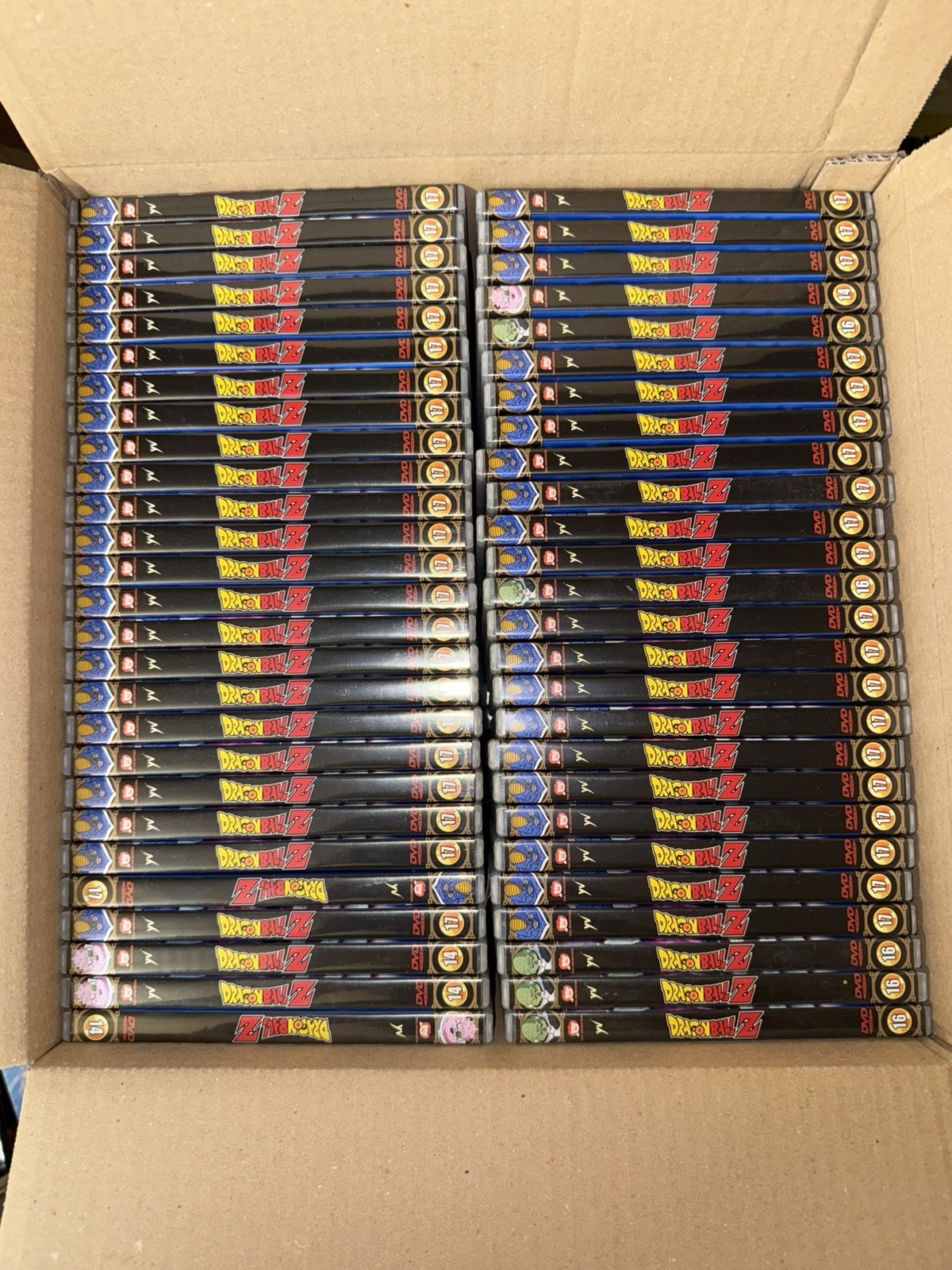 Lotto Stock 104 DVD Anime Dragon Ball Z Vari Episodi Ottime Condizioni