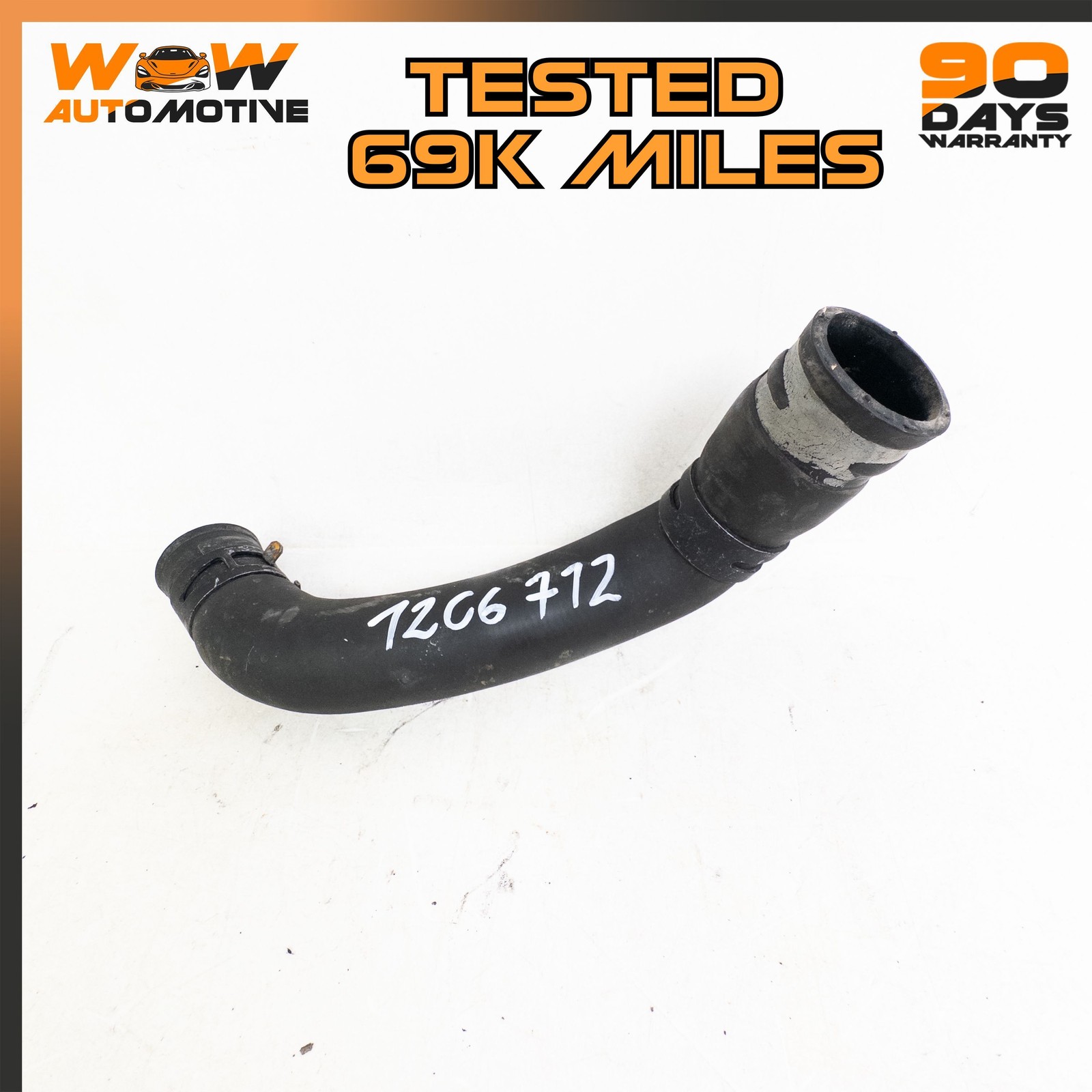 09-13 CHEVROLET CORVETTE C6 LOWER RADIATOR COOLANT HOSE PIPE TUBE OEM  