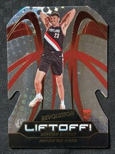 2024-25 Panini Revolution Donovan Clingan Liftoff! Rookie RC #1 Trail Blazers