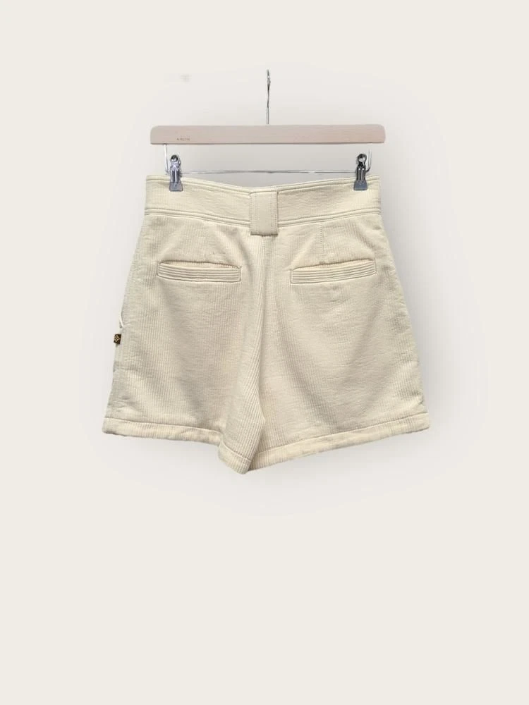 Louis Vuitton Beige goldene Cord-Safari-Shorts 36 136184021 [U]