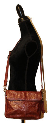 Gun toting Mamas Burgundy purse Shoulder bag pocket for gun Pocket credit cards