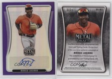 2020 Leaf Metal Draft Purple Rainbow /25 Marco Luciano #BA-ML1 Auto