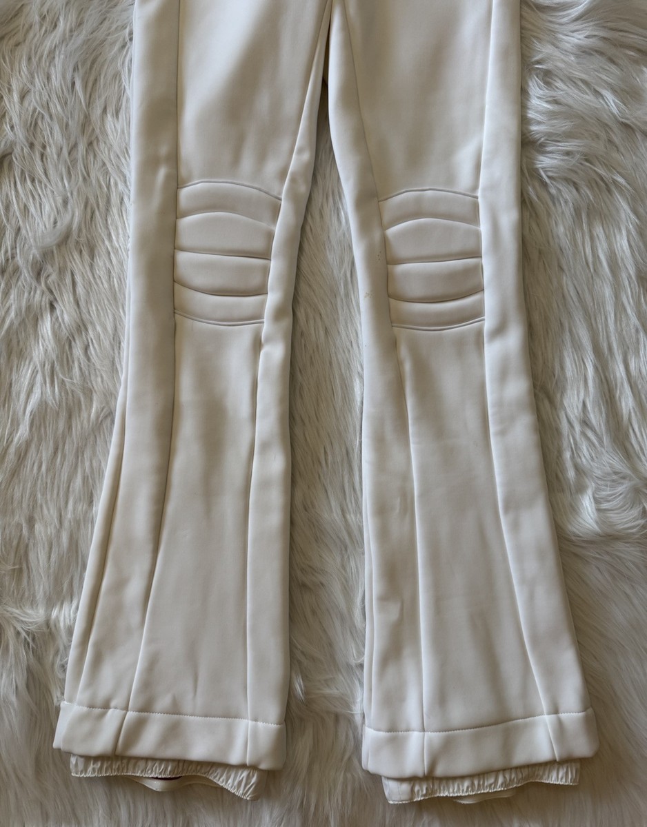 Pantalon De Ski Bootcut Blanc Chloé X Fusalp Taille 36 - Neuf Avec étiquettes