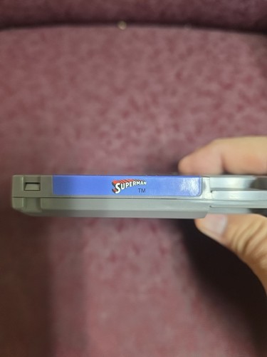Superman (Nintendo NES, 1988) Original sehr gepflegtes Etikett! - Bild 4 von 5