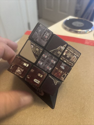 LED ZEPPELIN Physical Graffiti Rubiks Würfel mit schwarzem Ständer - muss fertiggestellt werden - Bild 3 von 16