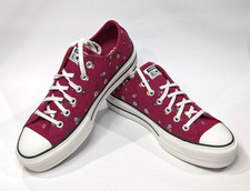 Converse CTAS Lift Ox Berry Women's Platform Low Top Sneakers-Assorted Sizes NWB
