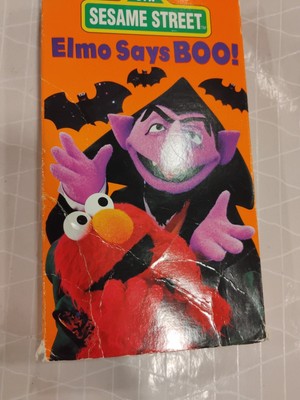 Elmo Says Boo (VHS, 1997) B18 74644935233| eBay