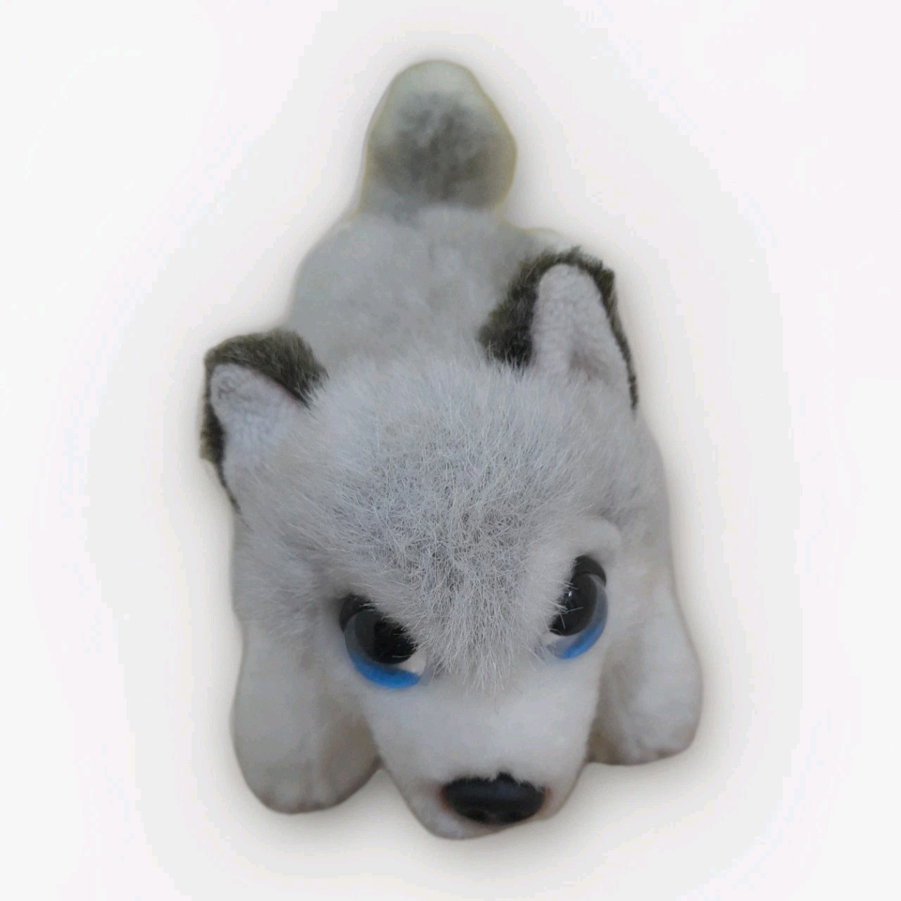 Keel Toys 25cm Signature Cuddle Puppies Husky  Grey, White Plush Toy  Cute