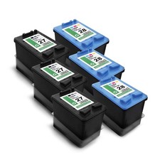 6x Cartouche Encre MWT ECO 3+3 Pour HP PSC-1217 PSC-1317 PSC-1210-XI