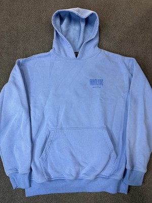White Fox Archive 6 0 Graphic Hoodie Womens S/M Periwinkle 
