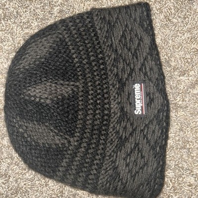 Supreme Diamond Beanie (FW 25) Black | eBay