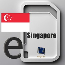Singapore eSIM – 4G/5G Internet, Travel, Data Only, Email Delivery, No SIM Card