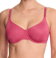 Natori 34B Liquid Full Fit Contour Underwire T-Shirt Bra NWOT 731325 FuchsiaRose
