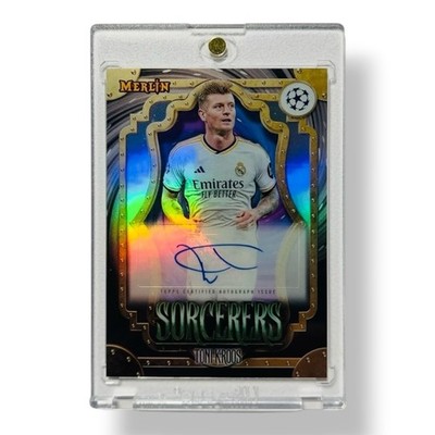 Toni Kroos Auto Topps Merlin 2023/24 Sorceres Autograph Card Real Madrid No PSA
