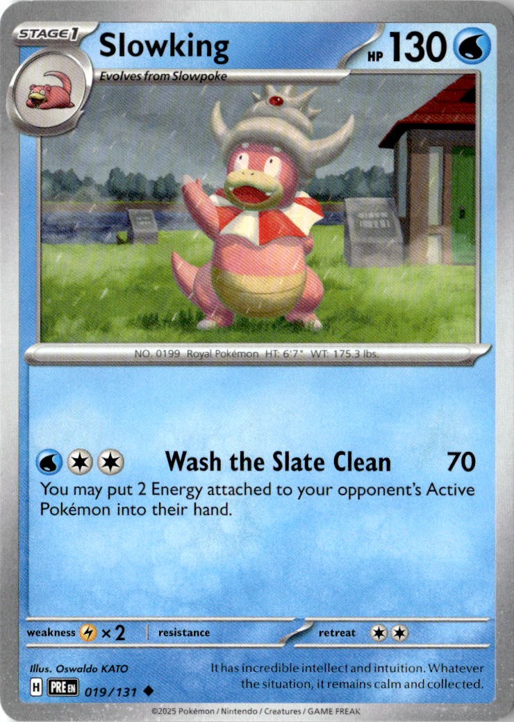 Pokemon TCG Slowking 019/131 Normal SV: Prismatic Evolutions