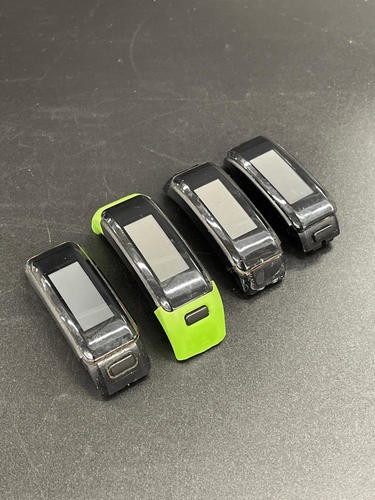 Garmin vivosmart HR fitness tracker lot of 4 with bands needing replacement