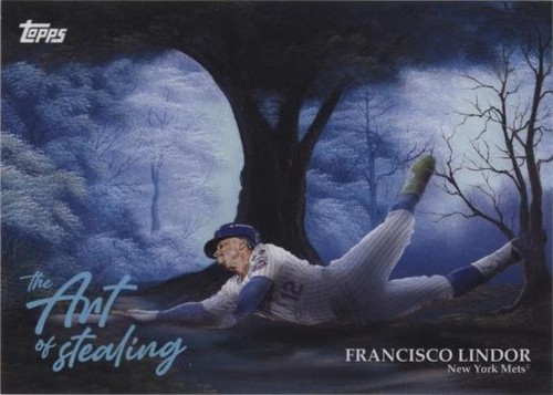 2025 TOPPS X BOB ROSS STEALING SAP GREEN #AOS-14 JAMES WOOD ROOKIE
