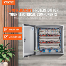 NEMA Stainless Steel Enclosure, with Mounting Plate