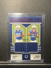 2024 Rookies & Stars - Team Duals Adonai Mitchell, Laiatu Latu #TD-IND /399