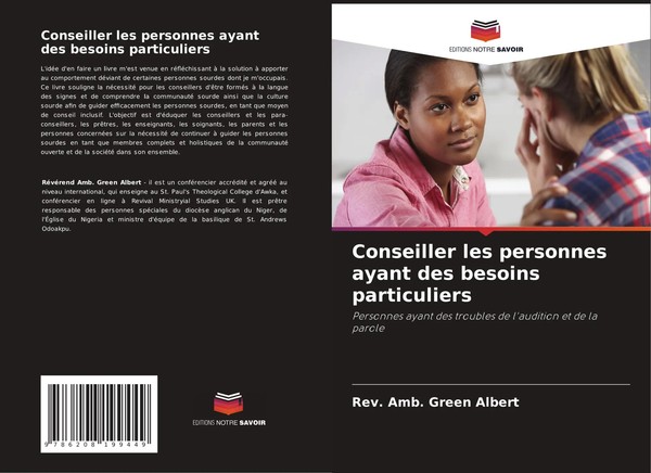 Rev. Amb. Green Albert | Conseiller Les Personnes Ayant Des Besoins Particuliers-image