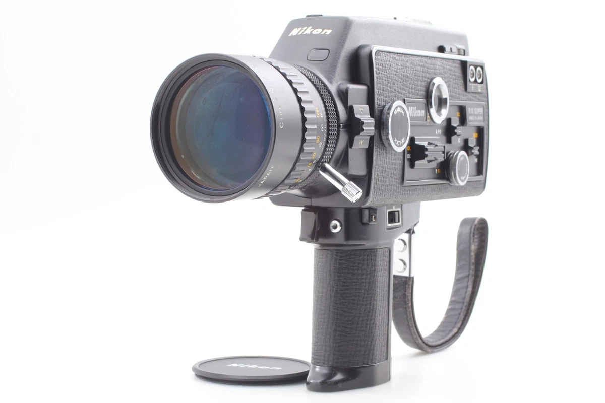 ビデオカメラ Nikon R10 SUPER Cine-NIKKOR Zoom C #1160 Nikon R10 Super 8mm Movie Cinema w/ Super 8 Film Mint Box | eBay