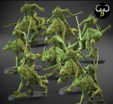 Vampire ghoul Cavalry X10 28mm Fantasy Monsters