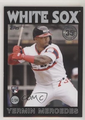2021 Topps Update Black 26/299 Yermin Mercedes #86B-49 Rookie RC fm0