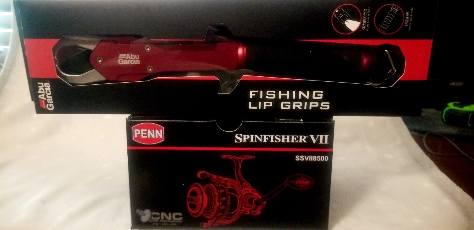 Penn Spinfisher VII 8500***& ABU FISHIING LIP GRIPS**COMBO