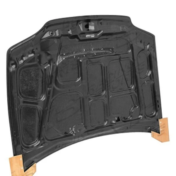 For Honda Civic 1992-1995 VIS Racing 92HDCVC2DJS-010C JS Style Carbon Fiber Hood Foto 2 de 4
