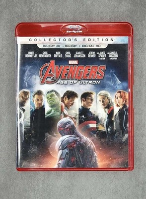 Marvel's Avengers: Age of Ultron 2-Disc BD Combo Pack (3D BD+BD+Digital HD) [Blu