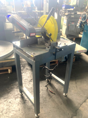 KALAMAZOO K10 Abrasive Miter Chop Saw With Baldor 115/230 Volt Single Phase 3hp 
