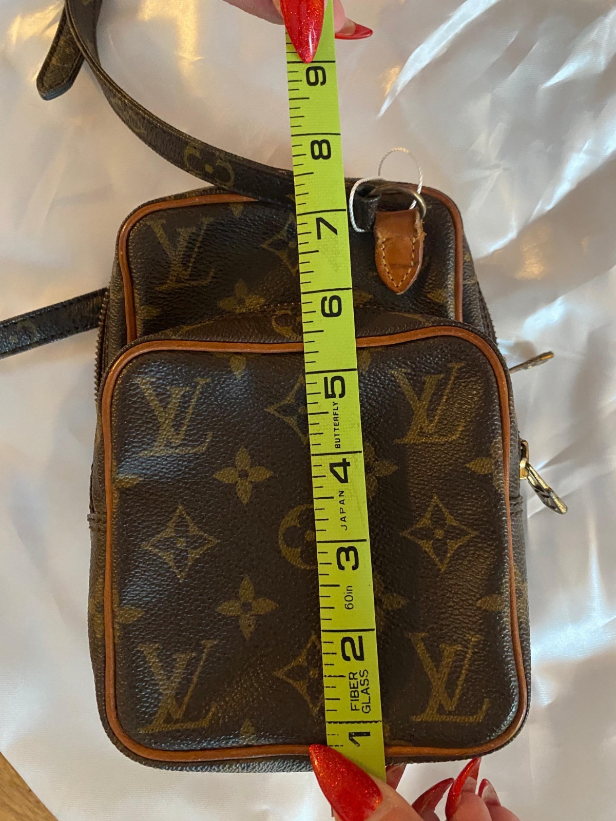 GUC Louis Vuitton Authentic Vintage Monogram Amazone Crossbody Shoulder Bag! thumbnail 3