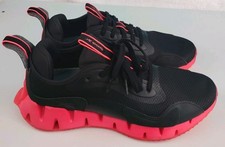 Reebok Zig Dynamica Men's Size 10 Black Solar Pink Running Shoes Sneakers H02293