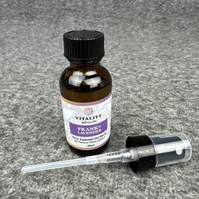 Vitality Extracts Frankincense/Lavender Essential Oil Blend Spray 30ml NEW