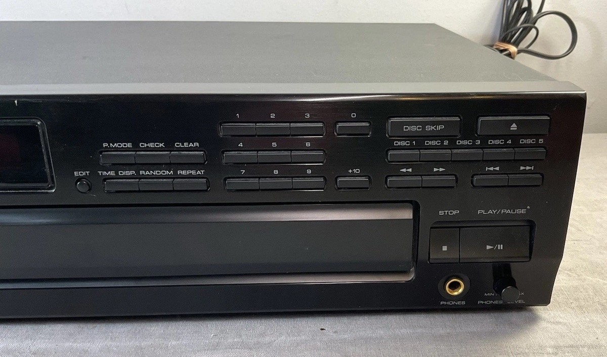 Kenwood Dp-r4070 Multiple Compact Disc Player 5 CD Changer for