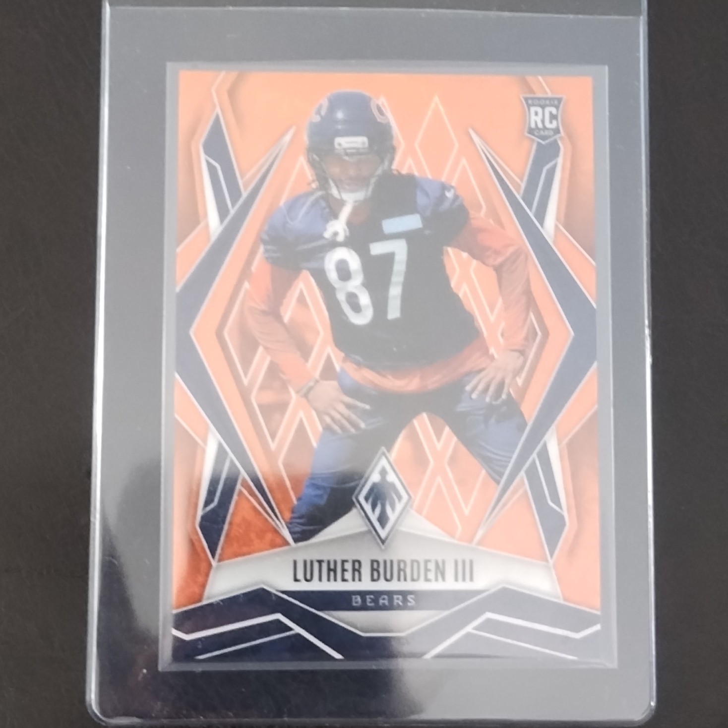 2025 Panini Phoenix - Rookies Luther Burden #196 Orange Winter /99 (RC) - Bears
