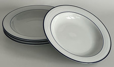 Crate & Barrel 9 Shallow Pasta/Salad Bowl - P...