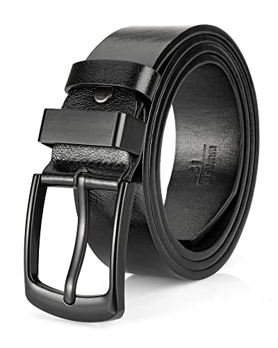 Leather Belt for Men, Mens Casual Belts for Jeans 1.4