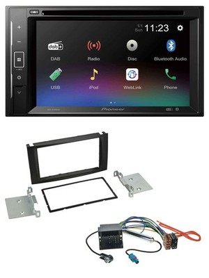 Pioneer Bluetooth MP3 USB 2DIN DAB DVD Autoradio für VW T5 Multivan Caravelle To
